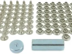 Rivets Brass Nickel Plated 504 10 9 m20_